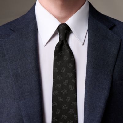 ブラック - メンズ, ネクタイ・スカーフ・マフラー, ネクタイ